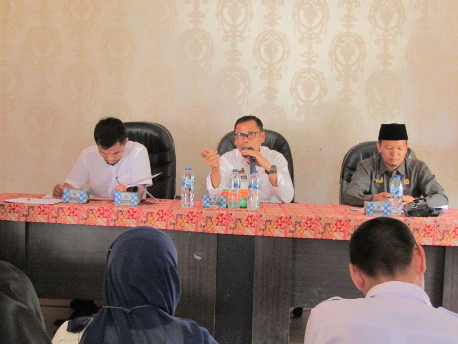 Pemdes Liang Banir Gelar Pembahasan APBDesa Perubahan Ke- I Tahun 2023
