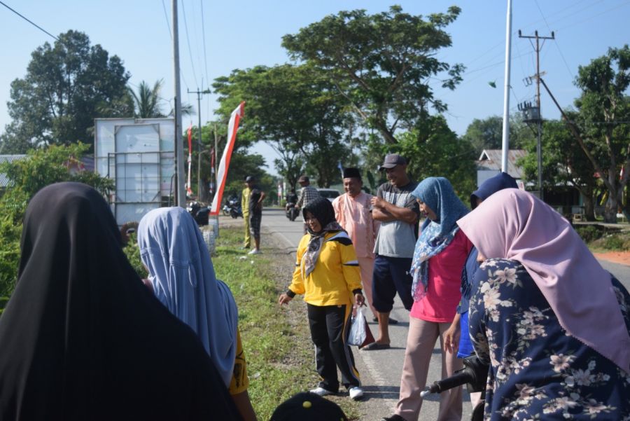 Pemdes Parit 1 Api Api Gelar Lomba Mancing Bagi Kaum Ibu
