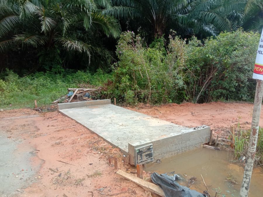 Pemdes Tenggayun Bangun 2 Gorong Gorong untuk Kepentingan Masyarakat