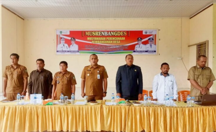 Pemerintah Desa Buruk Bakul Gelar Musrenbangdes Kegiatan 2024