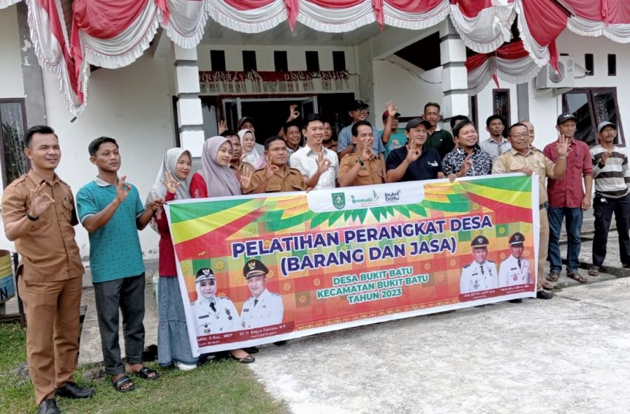 Pemerintah Desa Bukit Batu Gelar Pelatihan Pengadaan Barang dan Jasa