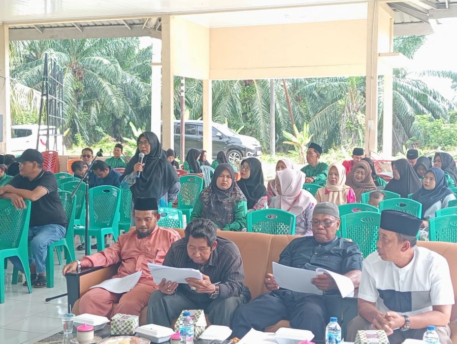 Pemerintah Desa Buruk Bakul Gelar Musrenbangdes, di Hadiri Camat Bukit Batu