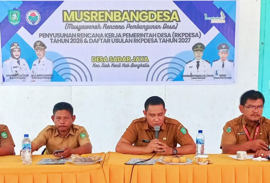 Pemerintah Desa Sadar Jaya Gelar Musrenbangdes untuk Membahas Pembangunan Desa