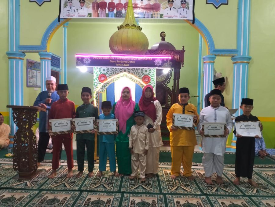 Pemerintah Desa Tanjung Datuk Gelar STQ Tingkat Desa