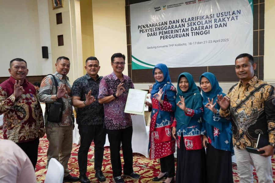 Pemerintah Kabupaten Bengkalis Sampaikan Kesiapan Lahan Sekolah Rakyat ke Kementerian Sosial