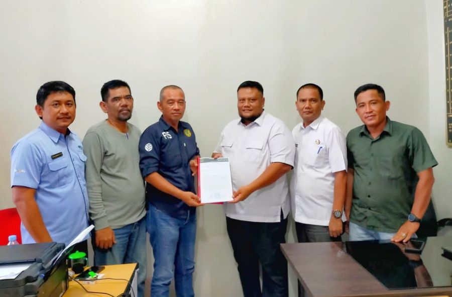 Pengurus Plt PWI Bengkalis Resmi Daftarkan Kepengurusan ke Kesbangpol