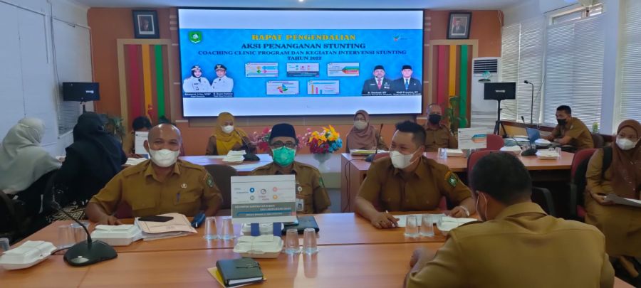 Percepat Penurunan Angka Stunting, Pemkab Bengkalis Gelar Coaching Clinic