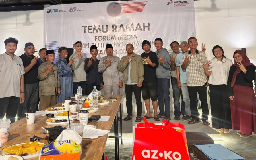 Perkuat Kemitraan dengan Wartawan Lokal, Pertamina Sungai Pakning Gelar Temu Ramah
