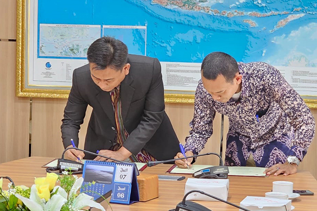 Perkuat Kerjasama Di Bidang Geospasial, Polbeng Dan Badan Informasi Geospasial Lakukan MoU