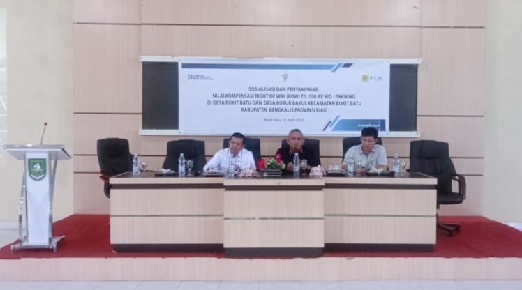 PLN Gelar Sosialisasi terkait Penyampaian Nilai Kompensasi Right of Way