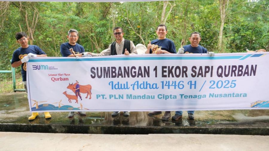 PLN MCTN Hadirkan Kebahagiaan pada Momentum Hari Raya Idul Adha dengan Salurkan Bantuan Hewan Kurban