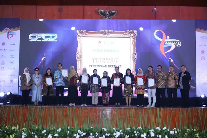 PLN MCTN Raih Penghargaan Platinum dalam Ajang CESA & PEREMPUAN BERBAKTI AWARD 2025