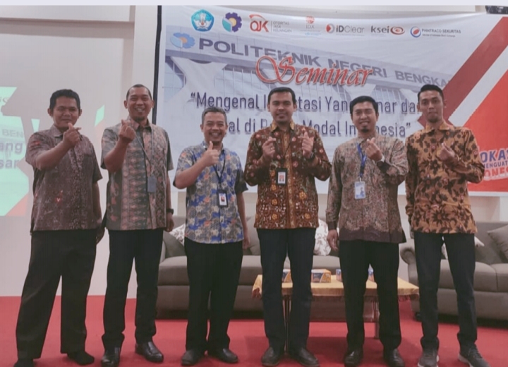 Polbeng Gelar Seminar Keuangan Bersama Otoritas Jasa Keuangan dan PT Bursa Efek Indonesia Prov Riau