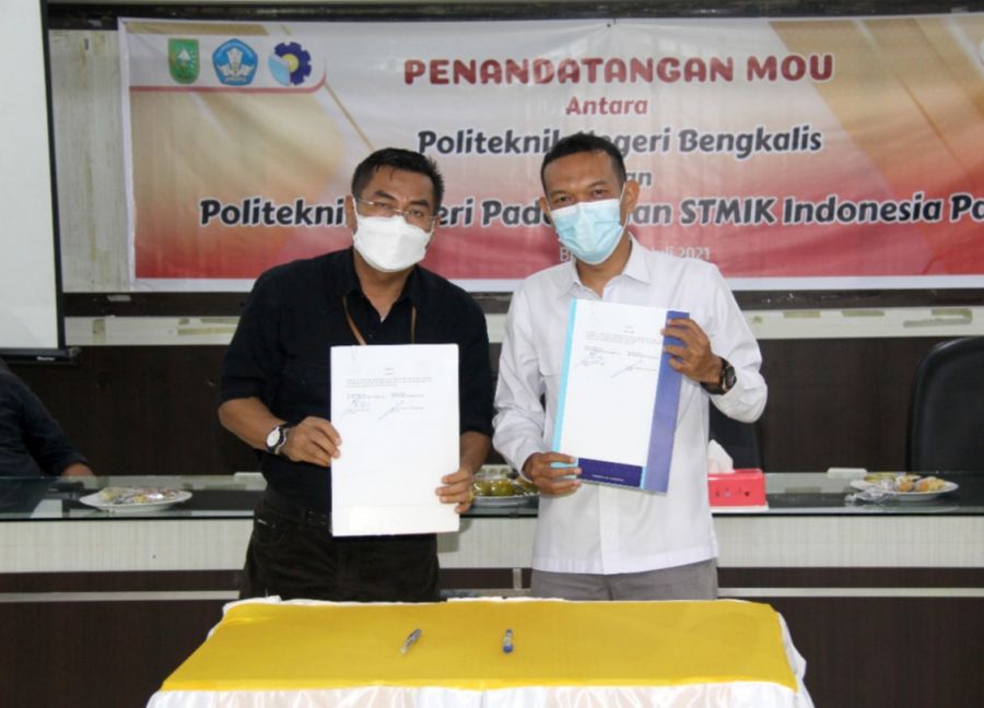 Polbeng Melakukan Penandatanganan MoU dengan Kampus PNP dan STEMIK Indonesia