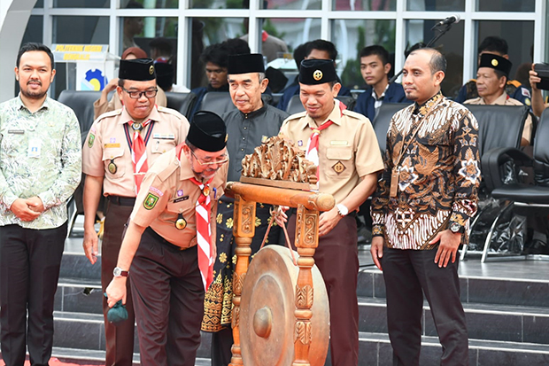 Polbeng Tuan Rumah Dalam Kemah Budaya Jilid II Tingkat Penggalang dan Penegak Se Riau