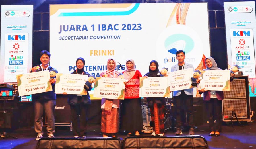 Polbeng Raih Juara 3 pada Ajang International Business Administration Competition