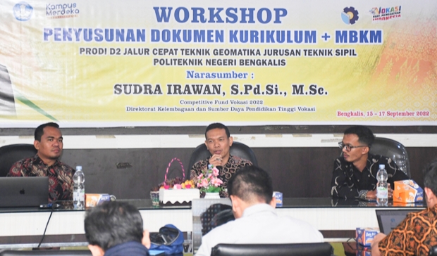 Polbeng Selenggarakan Worshop Penyusunan Dokumen Kurikulum Dan MBKM