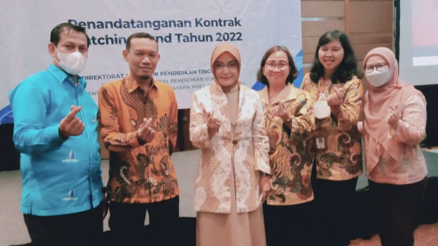 Polbeng Terima Bantuan yang Didanai Kemdikbudristek