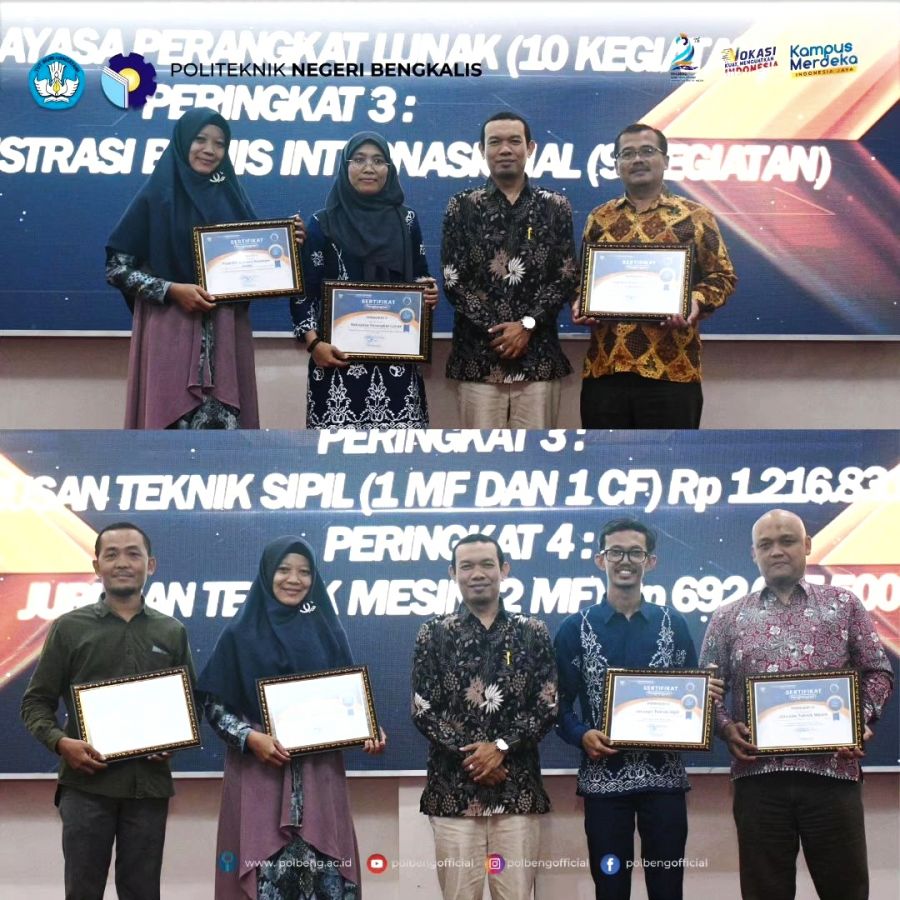 Program Studi Administrasi Bisnis Internasional Polbeng Sabet 2 Penghargaan Bergengsi