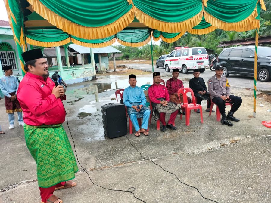 Sekcam Siak Kecil Lepas Pawai Ta'aruf MTQ ke X Tingkat Desa Liang Banir