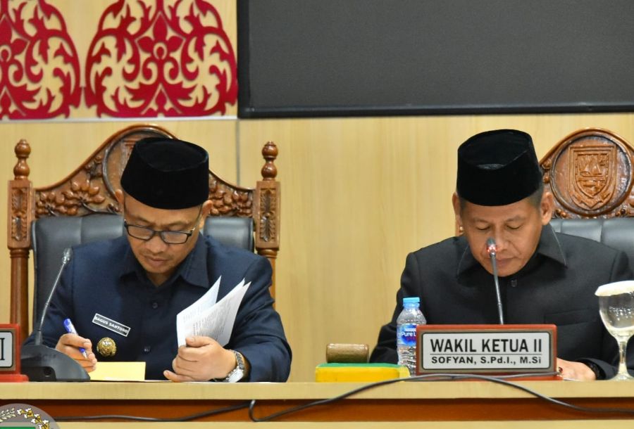 Sesuai Mekanisme yang Berlaku, Rekomendasi DPRD diterima oleh Pemkab Bengkalis