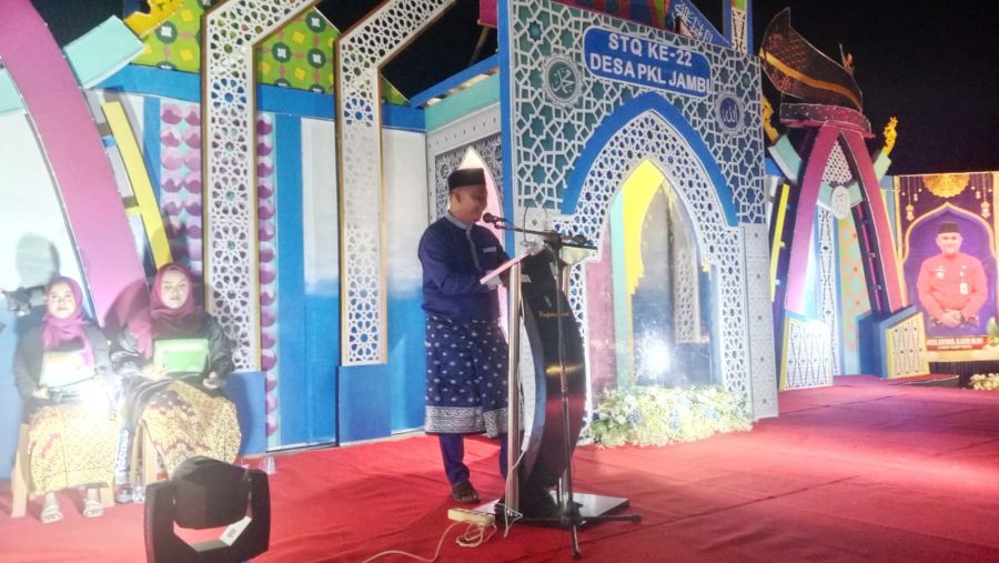 STQ ke- 22 Tingkat Desa Pangkalan Jambi, Kades: Semoga Acara ini Mendapat Berkah dan Ridho Illahi