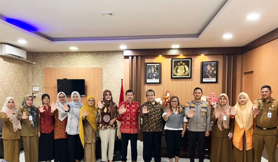 Tim Kementerian PPPA RI Lakukan Kunjungan Verifikasi Lapangan Terkait Kota Layak Anak