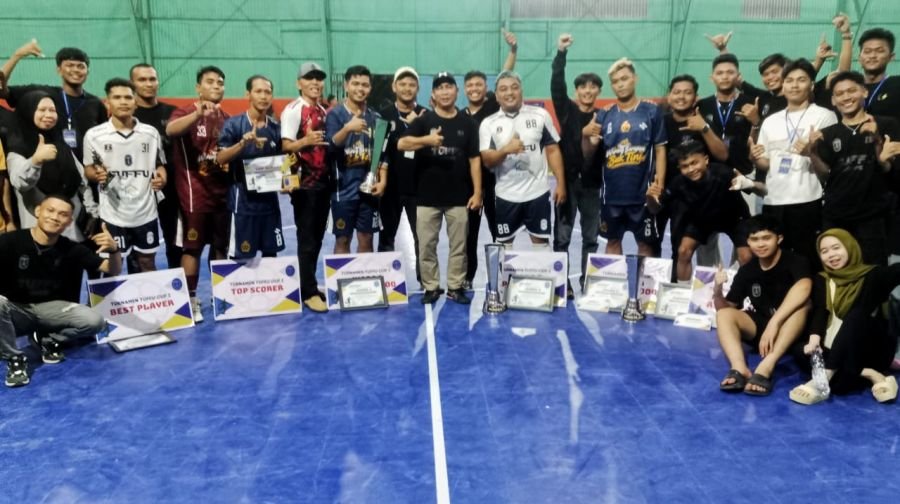 Turnamen Futsal Tuffu Cup I Telah Usai, Buasking B Pakning Asal Jadi Sang Juara
