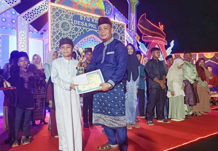 Tutup STQ ke- 22 Desa Pangkalan Jambi, Kades: Tanamkan Mental Juara, Agar Kelak Menjadi Juara Lagi