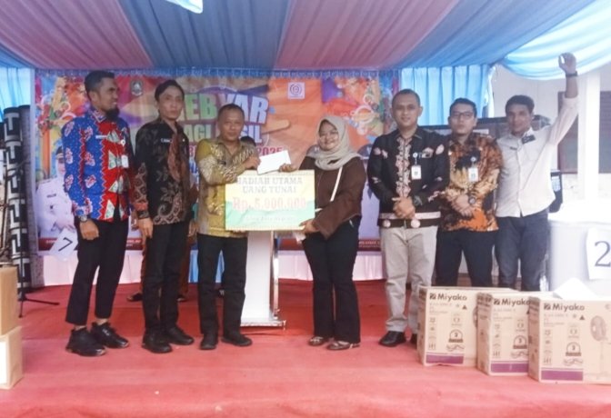 UEK-SP Perdana Mandiri Kelurahan Sungai Pakning Gebyar Bagi Hasil dan Berbagi Hadiah Tahun 2026