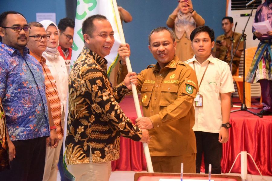 Wakil Bupati Bengkalis Ucapkan Selamat kepada Forum TJSLBU Kabupaten Bengkalis Rahmad Hidayat