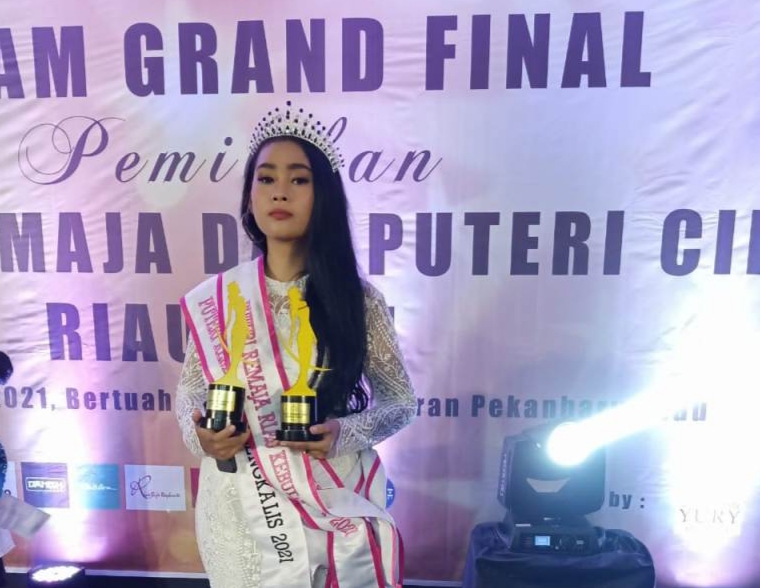Windi Destalia Yurika Putri Remaja Kabupaten Bengkalis Akan Wakili Riau Ke Tingkat Nasional