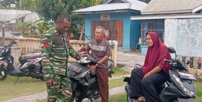 Babinsa Koramil 06/Senayang Imbau Warga Tertib Berlalu Lintas dan Utamakan Keselamatan