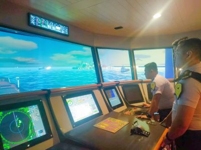 Jurusan Kemaritiman Politeknik Negeri Bengkalis Melaksanakan Diklat Bridge Simulator Training